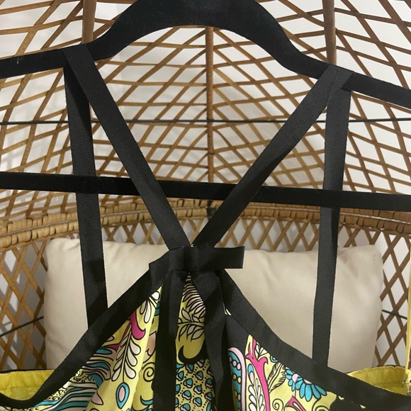 Anthropologie Tabitha size 4. Bird of Paradise silk dress - Picture 10 of 15